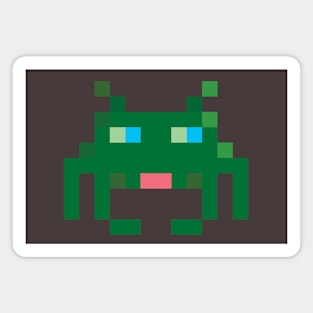 Retro gaming Space Invader Magnet